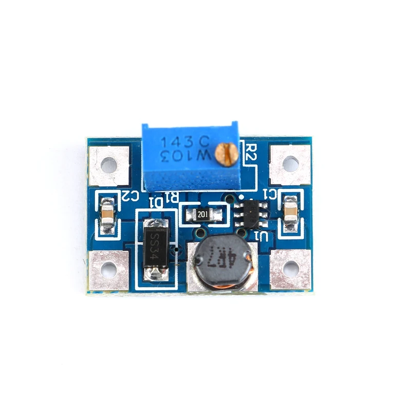 5 шт. DC 2 24V постоянного тока до 28 в SX1308 Step Up Регулируемый Питание модуль