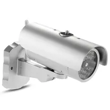 MOOL Dummy Security Camera IR 18 LED CCTV Camera Indoor Outdoor Fake Simulation