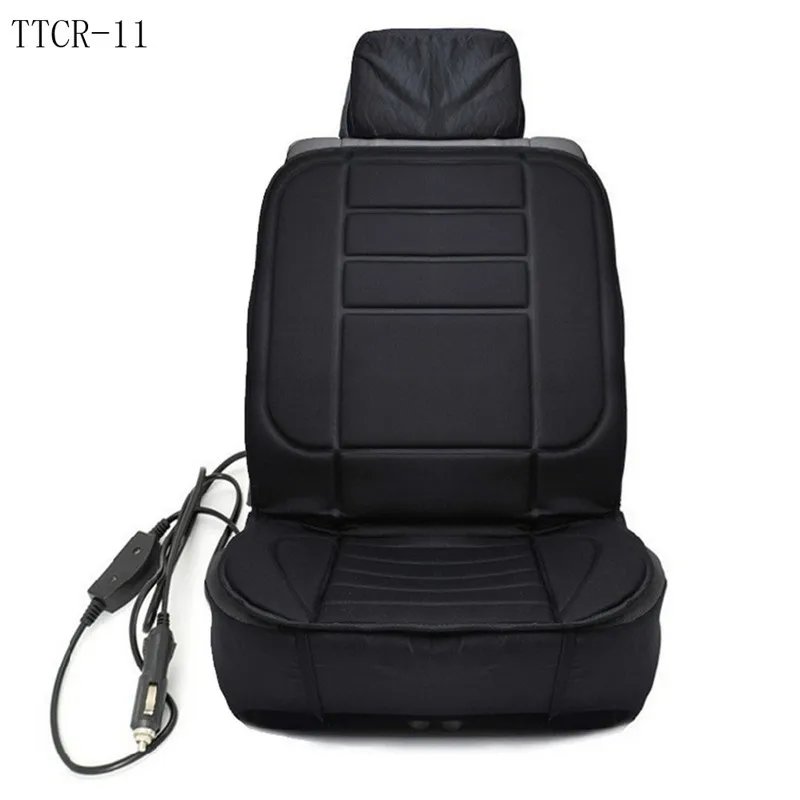 Covers winter car seat cushion heated electric car cushion heated car seats covers black Color Conjoined supplies08