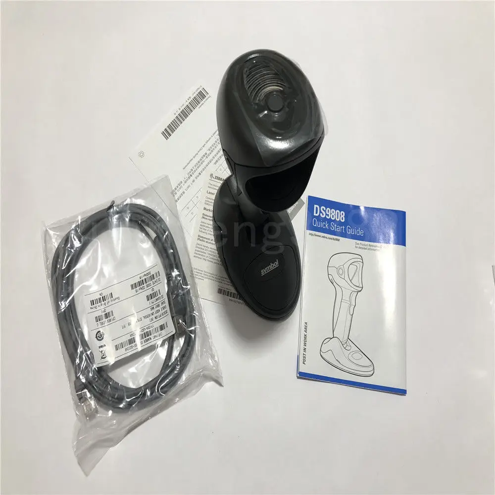 Сканер штрих-кода с кабелем для Zebra Motorola Symbol DS9808-SR00007NNWR | Компьютеры и офис