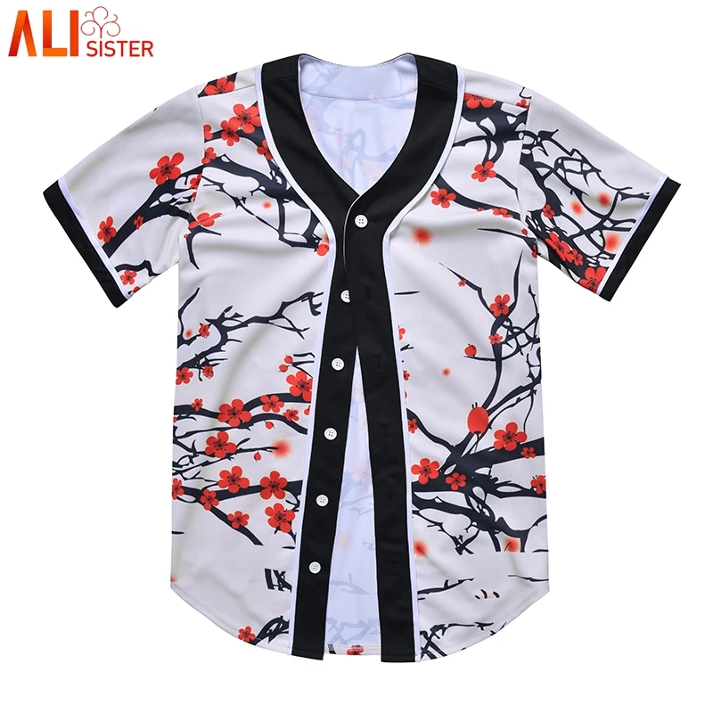 plus size baseball jersey shirt