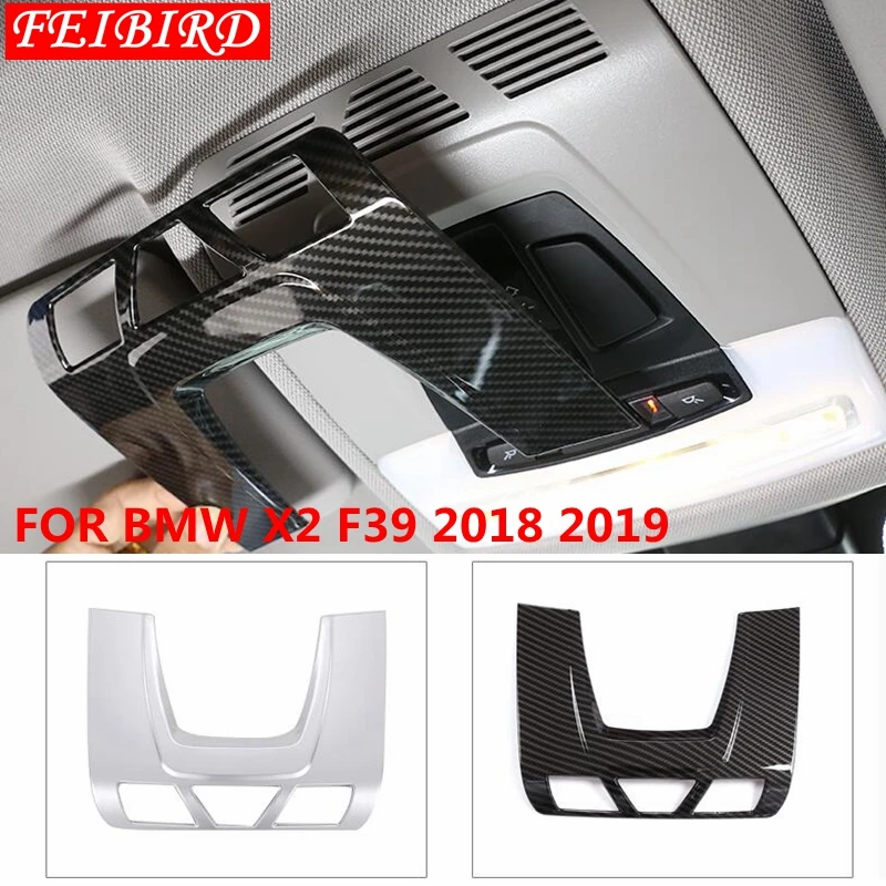 for BMW Indoor Front Reading lampshade ABS Carbon Fiber Style car Interior Modification Accessories 