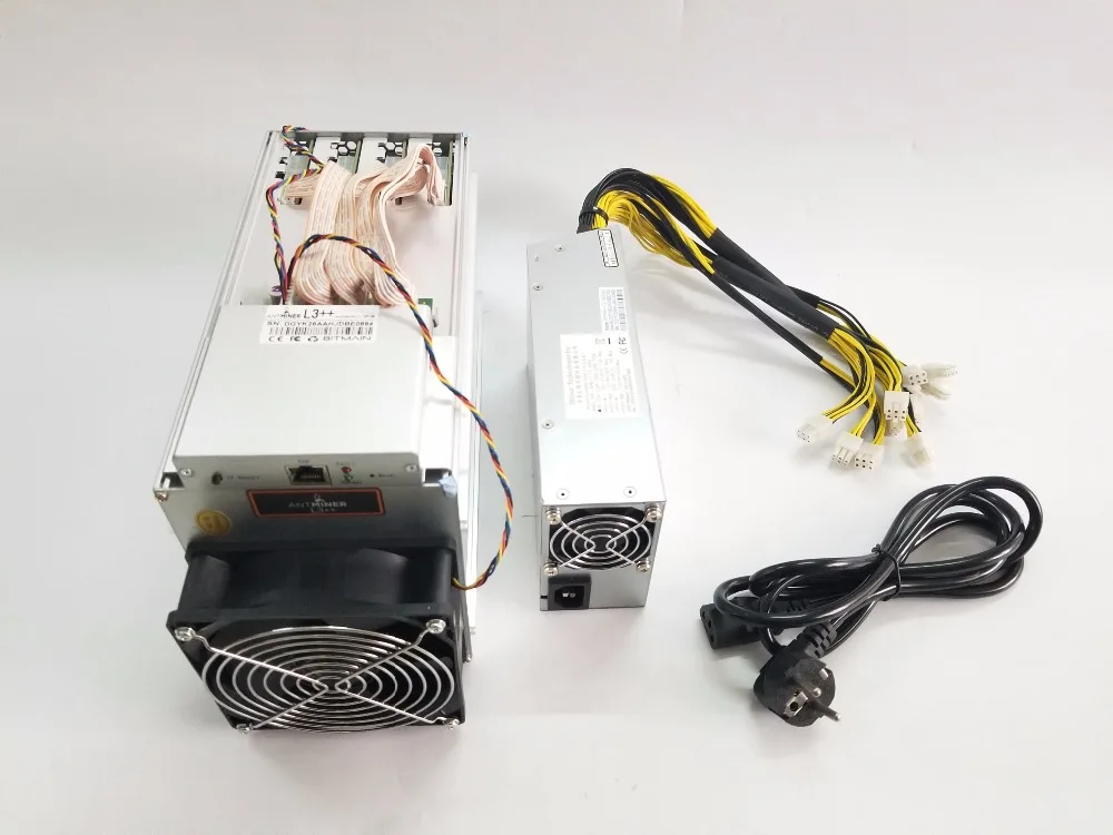 ANTMINER L3++ 580M с BITMIAN PSU Scrypt Miner LTC liteion Mining Machine лучше, чем ANTMINER L3+ S9 S9i