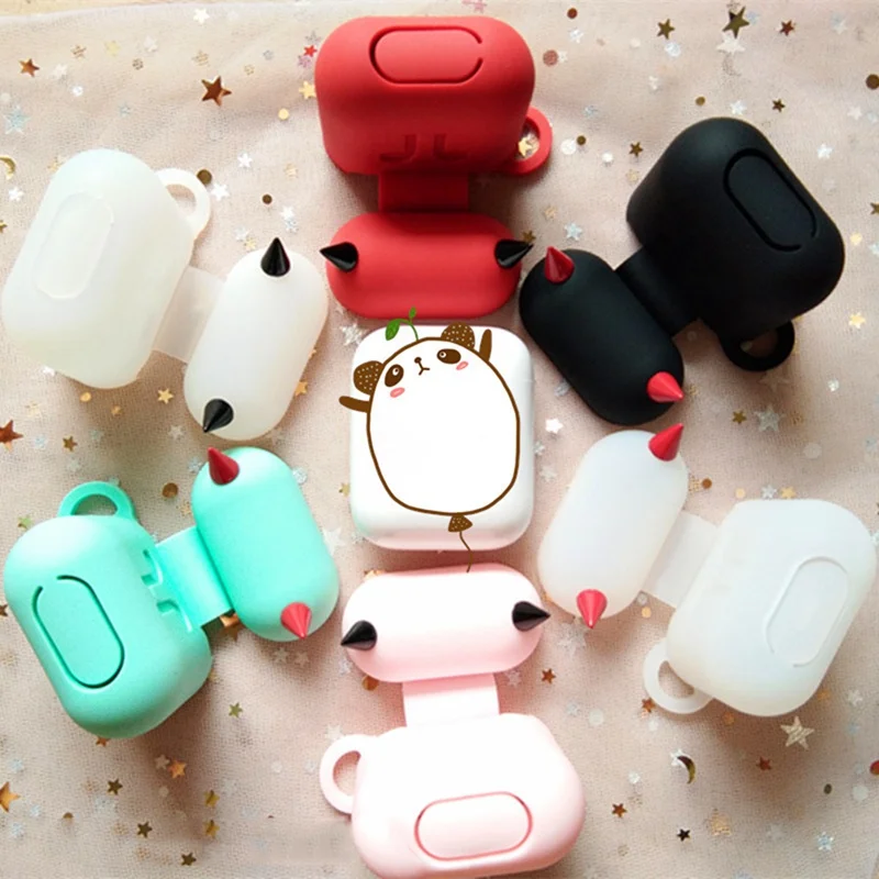 Soft Silicone Case Earphones For Apple Airpods Bluetooth Wireless Earphone Protective Skin Cover Box For Air Pods Ear Pods Bag