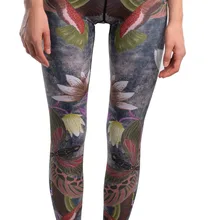 Женские Эластичные Обтягивающие штаны с рисунком стрекозы для тренировок, тренажерного зала, тренировок для йоги бега занятий спортом, фитнеса, упражнений, леггинсы, Прямая поставка