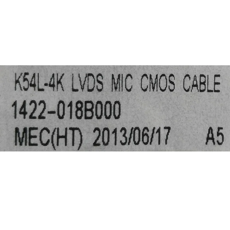 Новый оригинальный ЖК светодиодный видеокабель для ASUS X54 X54H X54C X54XI PN:14G221047000