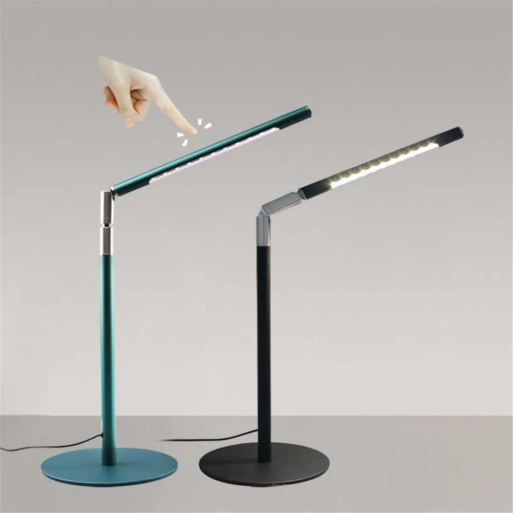 

5V USB Dimming Metal Table Lamp Light Touch Switch LED Book Light Table Lamps Desk Flexible Luminaria De Mesa For Home Office