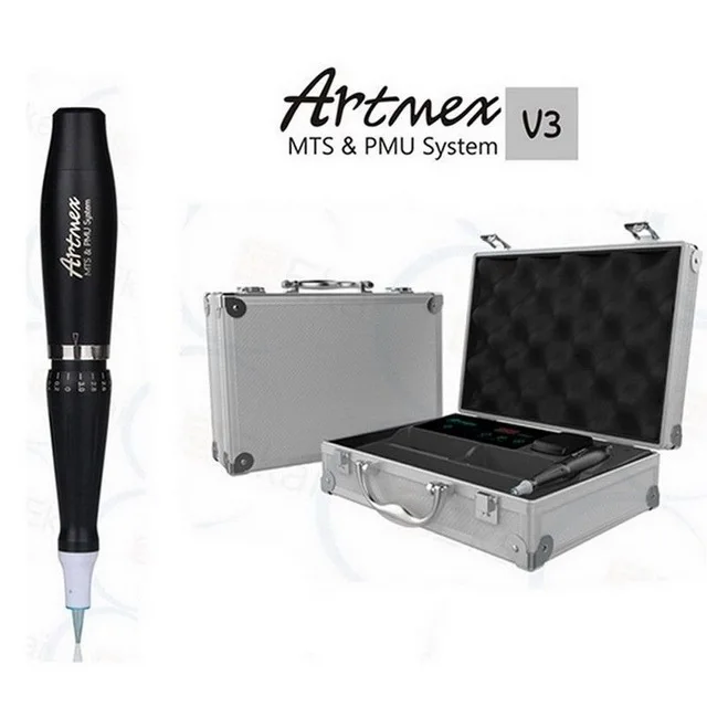 US $219.69 Artmex V3 MTSPMU Digital Tattoo Professional Permanent Makeup Machine For Eyebrow Semi Permanent Makeup Tattoo Device Tattoo