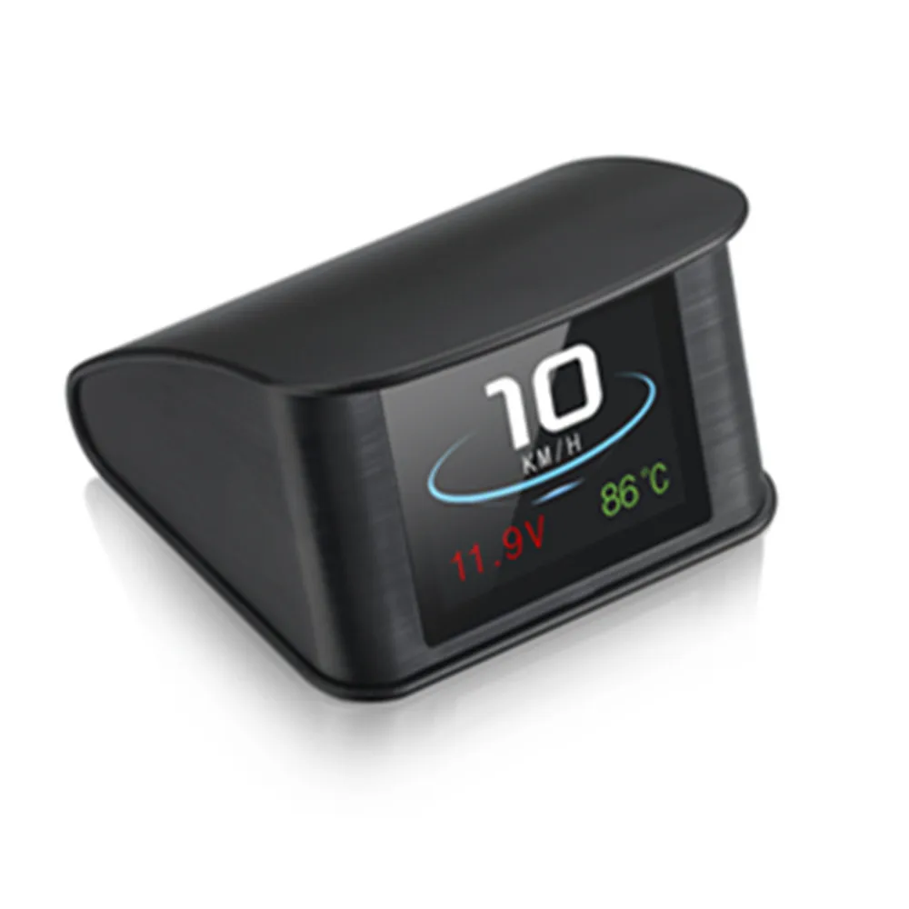 GEYIREN HUD ЖК дисплей Дисплей P10 Цифровой автомобиль OBD2 код читателя Overspeed усталость