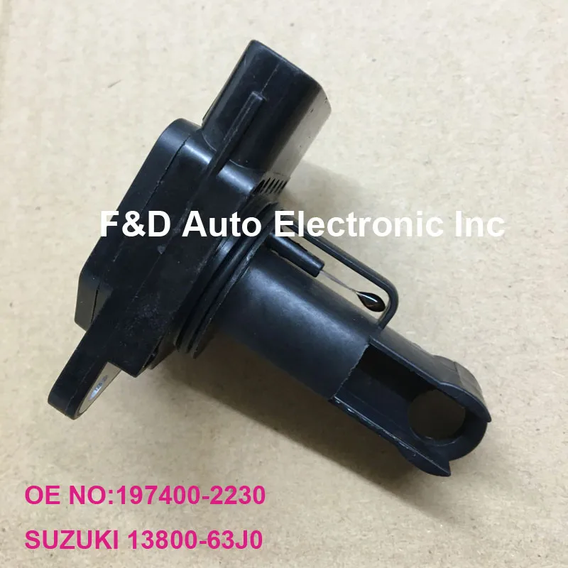 13800-63J0  197400-2230 SUZUKI MASS AIR FLOW SENSOR