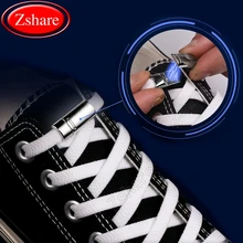 New Elastic Shoelaces Magnetic 1 Second Locking Shoe laces No Tie Creative Simple Flat Shoelace Leisure Sneakers Lazy laces