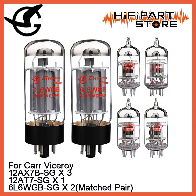 Shuguang Tube Upgrade Kit For Carr Viceroy Amps 6L6WGB X 2 12AX7B 3 12AT7 1 | Электроника