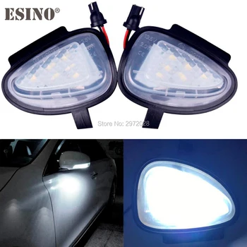

2 x LED Car Under Side Mirror Lamps CANBUS OBC Error 6 High Power SMD Lights For Volkswagen VW Golf GTI 6 MK6 MKVI 2010 -2014