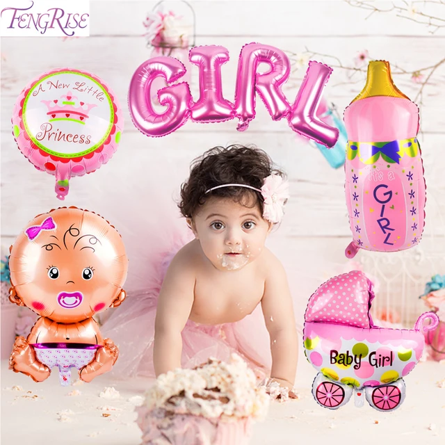 Fengrise Its A Boy Pink Girl Baby Shower Balloon 1st Birthday