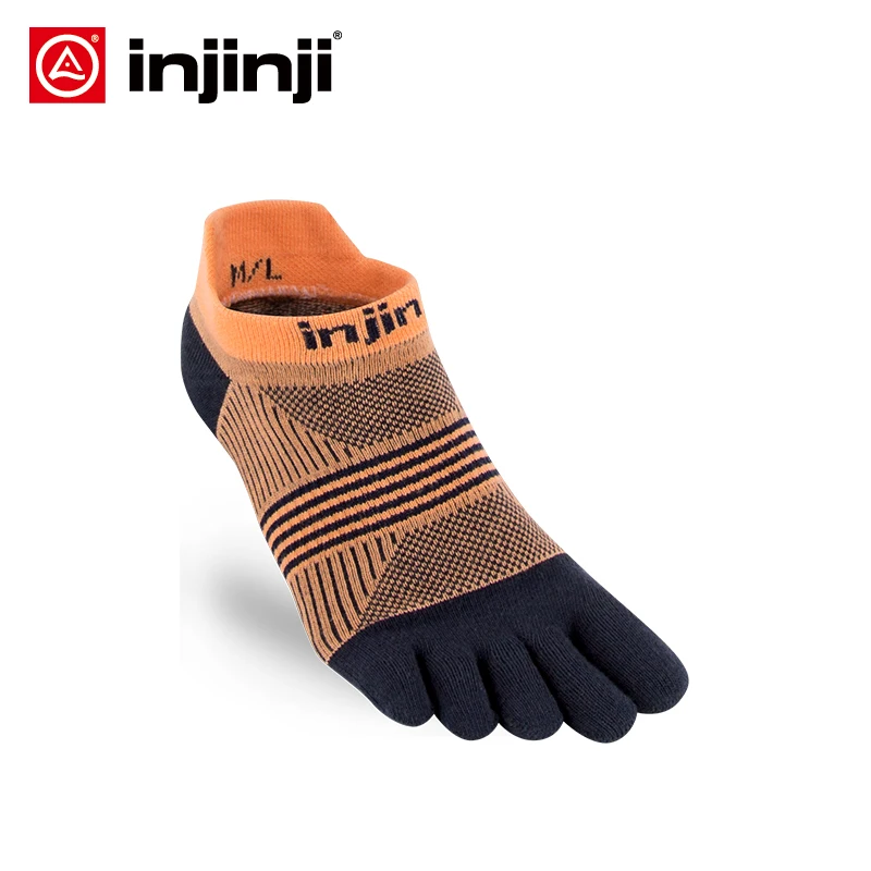 Injinji, велосипедные носки с пятью пальцами, новинка, короткие, тонкие, женские, для бега, спорта, сухие, Coolmax, для ног и лодыжки, для женщин