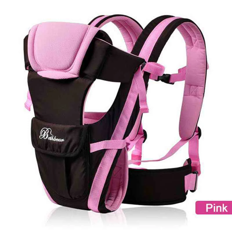 Beth-bear baby carrier для оптовой продажи и Прямая поставка только английский логотип - Цвет: Pink