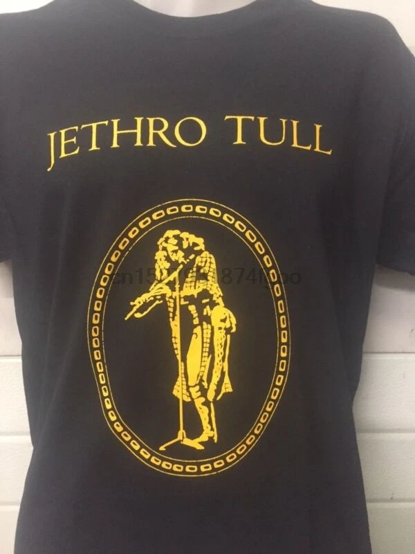 JETHRO TULL черная рубашка флейта виниловый cd dvd плакат | Мужская одежда