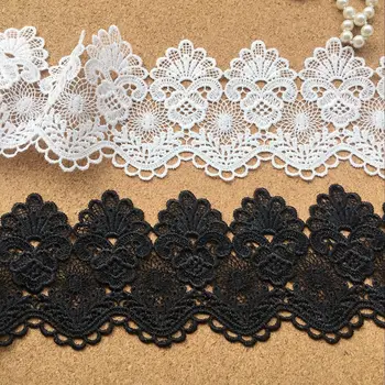 

8.5 CM Lace Trim Lace Applique Polyester Lace for Clothes Home Textiles Apparel Sewing Lace Fabric