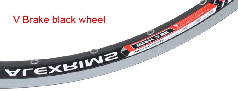Clearance ALEXRIMS WISH 2.8 High Quality 26inch Mountain Bike Disc Brake Wheel 32 Holes V Brake Rim Bike Wheelset Bicycle Parts 6