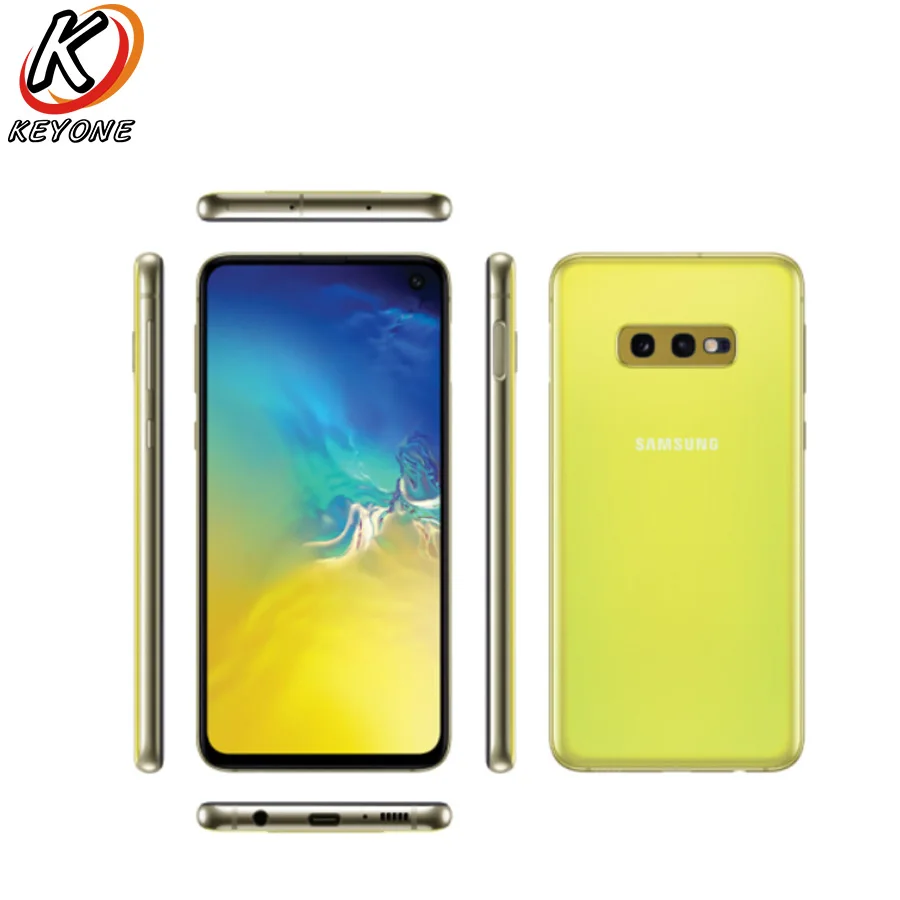 Мобильный телефон Samsung Galaxy S10e G970F-DS, 4G LTE, 5,8 дюймов, 6 ГБ ОЗУ, 128 Гб ПЗУ, Android IP68, водонепроницаемый, пыленепроницаемый, NFC, две sim-карты