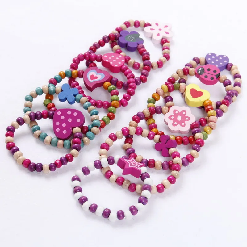 

12 pcs GIRLS PRINCESS PARTY BAG FILLERS kids Bracelets Gifts favours Jewellery