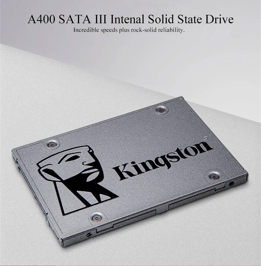 kingston Digital A400 960gb SSD SATA 3 2,5 дюймов Внутренний твердотельный накопитель HDD жесткий диск HD SSD ноутбук PC 960G