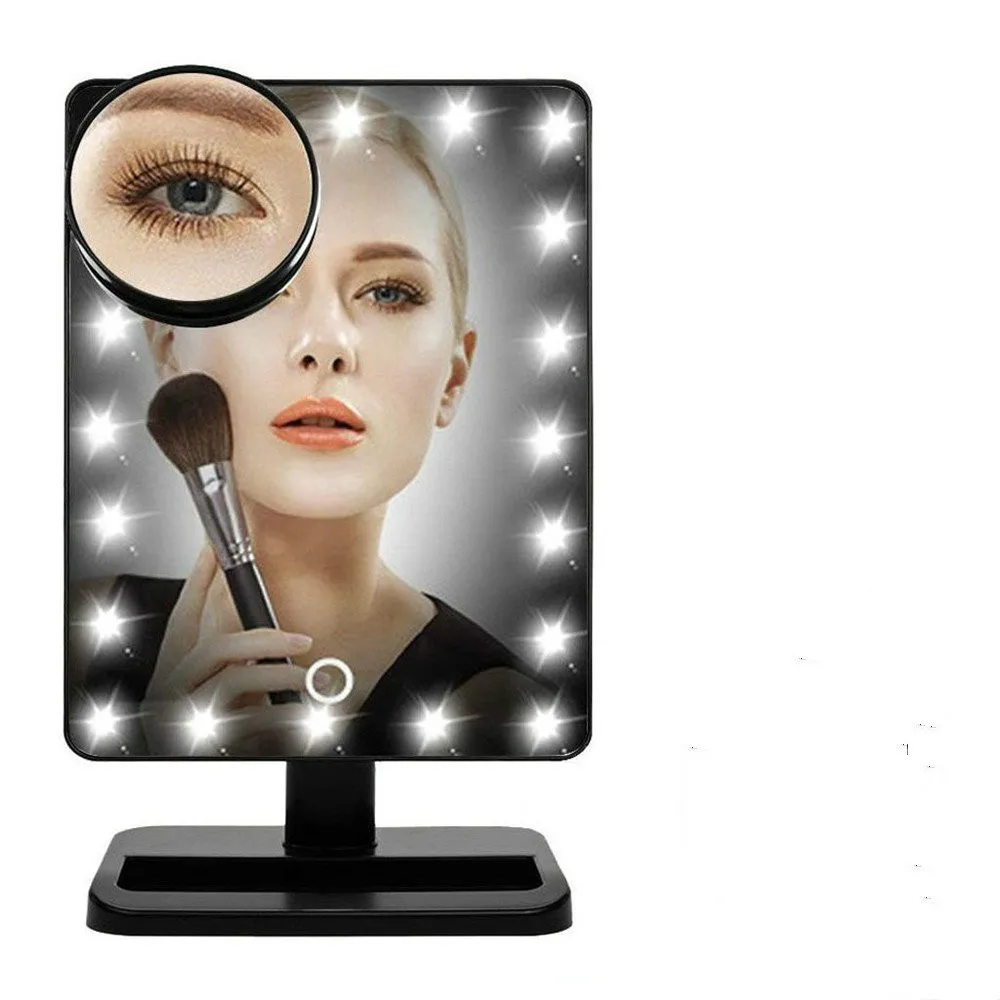 22 LED Touch Screen Makeup Mirror Professional Vanity Mirror Lights