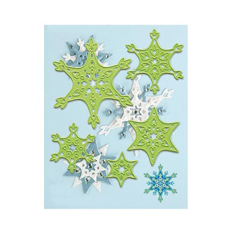 

Naifumodo Snowflake Metal Cutting Dies New 2019 for Scrapbooking Card Making Album Embossing Stencil Craft Diecut