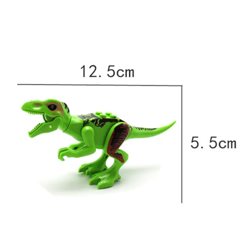 Парк Юрского Периода Динозавры Indominus Rex Indoraptor фигурки строительные блоки кирпичи