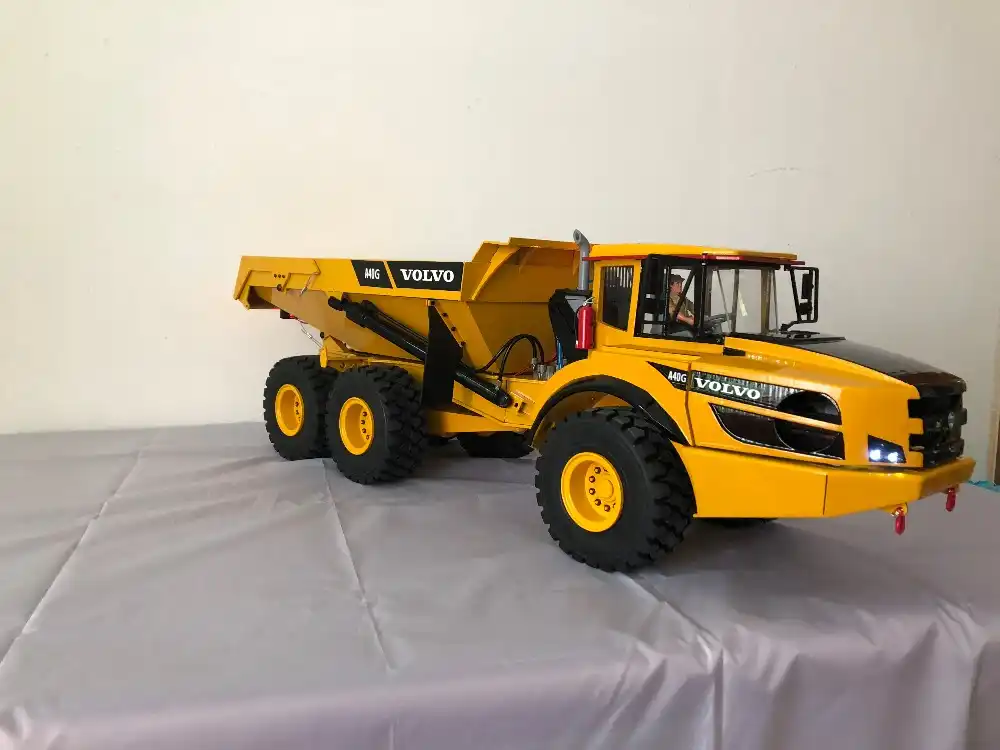 Detail Feedback Questions about 1/14 rc articulated dump truck