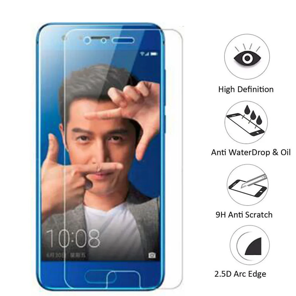 2 шт Защитная пленка закаленное стекло Huawei Honor 9 lite Защита экрана для huawey 9N 9i