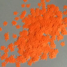 Неоновый оранжевый устойчивы к воздействию растворителей Клевер блестит наклейки для ногтей