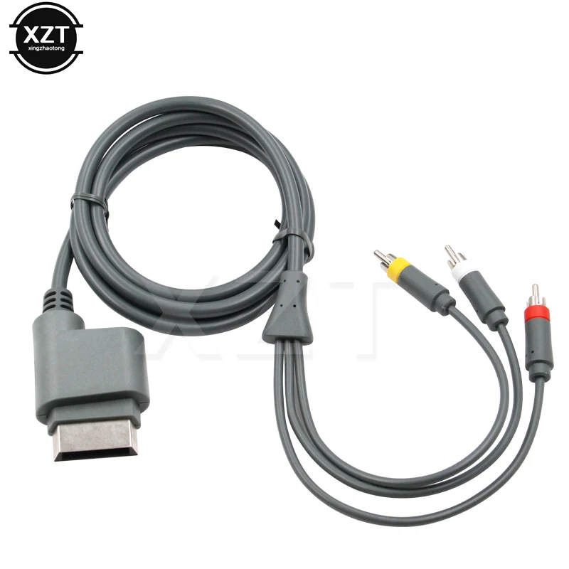 

1pcs High Definition HD TV Component Composite AV 3 RCA HD TV Audio AV Video Cord Optical Cable for Xbox 360