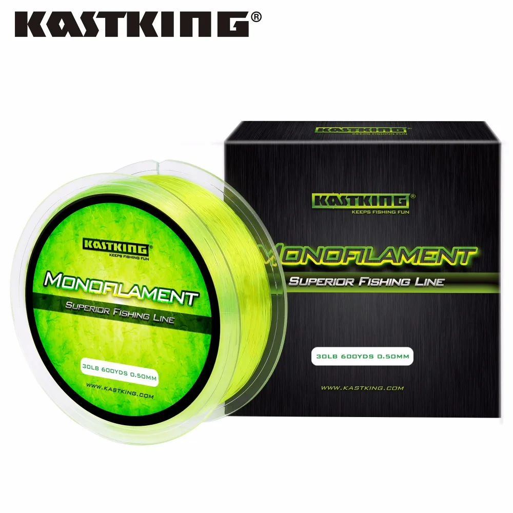 KastKing Марка Нейлон Лески 550 М 4-30LB Леска Япония Материал Fishline для Морских и Пресноводных