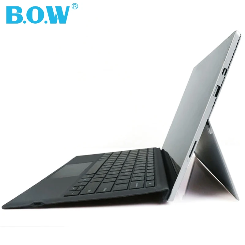 B.o.w корпус клавиатуры для microsoft Surface Pro 5/Pro 6 тонком каблуке 7 Цвет освещенная