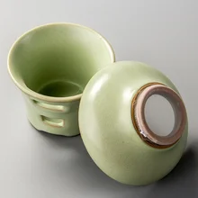 Китайские чайные ситечки, керамические ручные чайные фильтры, китайские чайные наборы кунг-фу, чайный лист, фильтр для специй, ручной работы, китайские чайные наборы D018