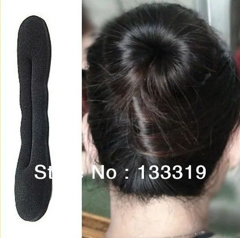 

fashion simple sponge hair disk hair stick hair jewelry 17cm 2019 HOT
