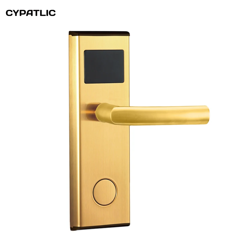 

Stainless Steel Keyless Apartment Hotel Card Door Lock System With Software