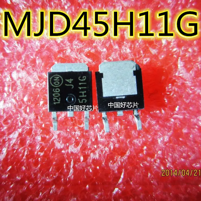 

Free Shipping Complementary Power Transistors J45H11G 5H11G J44H11G 4H11G Power Transistors PNP NPN 80V 8A