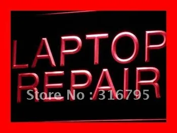 

i472 Laptop Repair Computer Notebook LED Neon Light Sign On/Off Swtich 20+ Colors 5 Sizes