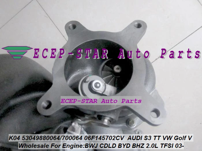 K04 53049880064 5304-988-0064 5304-970-0064 Turbo For AUDI S3 TT For Seat Leon For VW Golf V 03- BWJ BYD BHZ 2.0L TFSI Gasoline (6)
