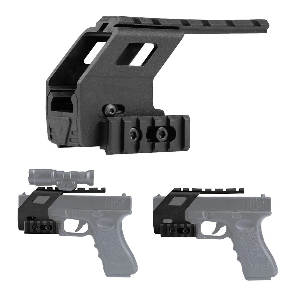 Тактический Для Пистолетов Glock база для рейки адаптер Системы Glock крепление для Glock серии G17 18 19 пистолет набор аксессуаров