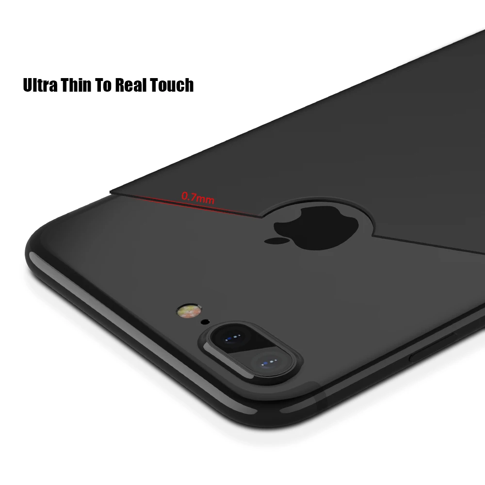 Для iPhone 7 6 6s Плюс Случаях Оригинальный Ультра Тонкий ПК матовый Аксессуары