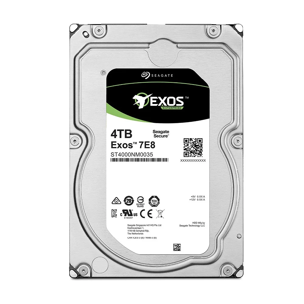 

Seagate Exos 7E8 ST4000NM0035 4TB 512n SATA 128MB Cache 3.5-Inch Enterprise Hard Drive