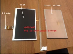 

New 7 inch LCD+touch screen a070fw03 v8 free shipping