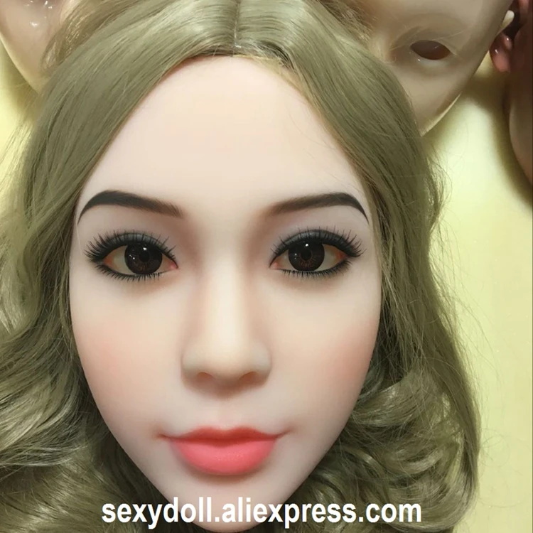 TPE silicone oral sex doll HEAD (1)