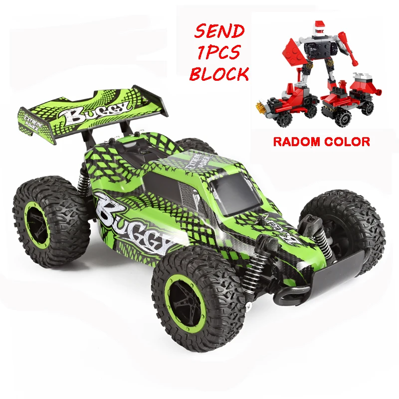 

1:16 2WD High Speed RC CAR 2.4G Big SUV Car 4CH Hummer Toy Car Motors Drive Off-Road Vehicle Model Toy With $0.99 One PCS Blocks