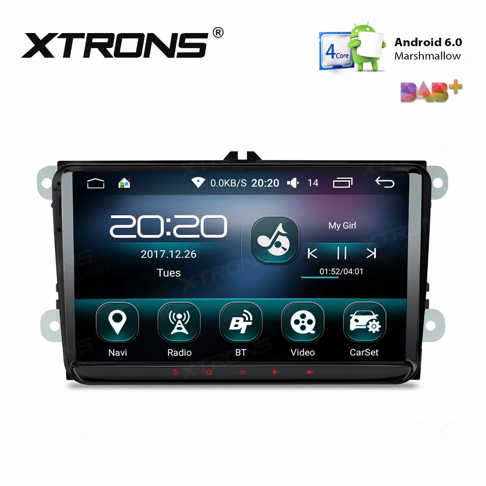 Perfect XTRONS 9" Android Radio Car DVD Player Head Unit Stereo GPS Navigate for VW Volkswagen Amarok Touran Wagon Sedan EOS for Seat 0