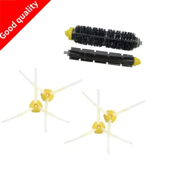 

1 Bristle brush +1 Flexible Beater Brush +4 Side Brush for iRobot Roomba 600 700 Series Vacuum Cleaning Robots 760 770 780 790