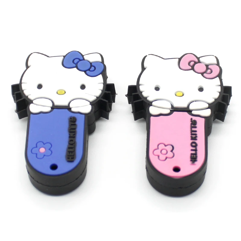 Usb флеш накопитель ручка с котенком карта памяти 32 ГБ 16 8 4 64 USB реальной емкостью